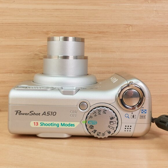 Canon PowerShot A510 Digital Camera / 3.2MP / 4× Optical Zoom / Tested - Picture 4 of 8